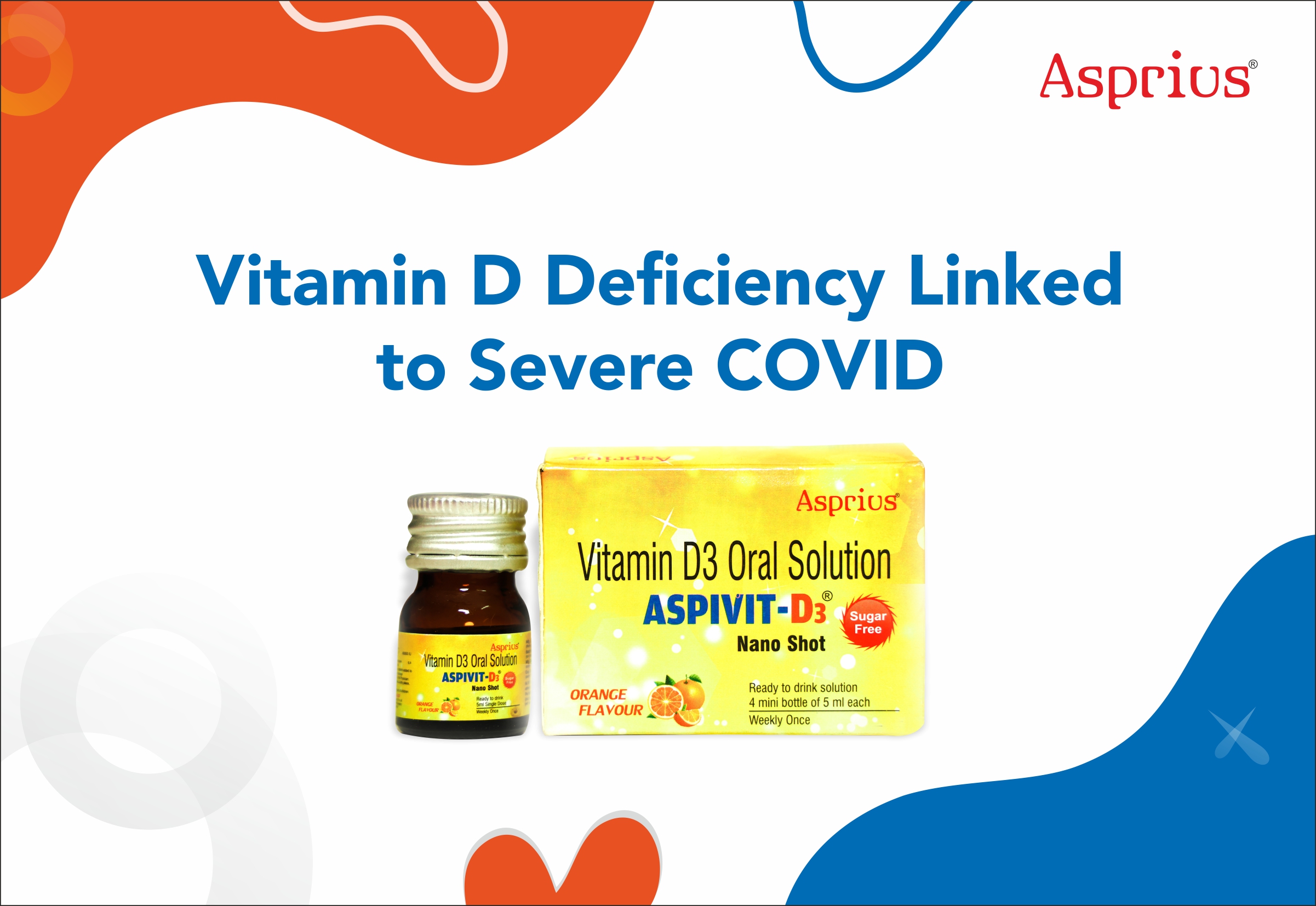 Vitamin D Deficiency Linked to Severe COVID
