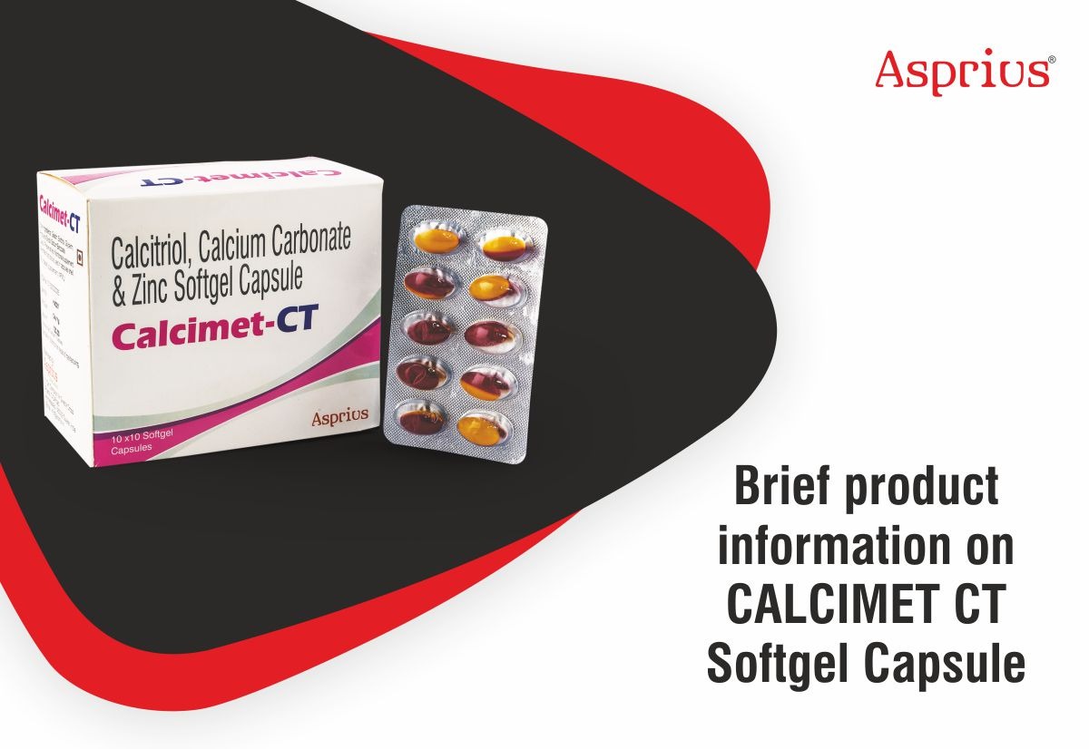 Brief Product Information on Calcimet-CT Softgel Capsules