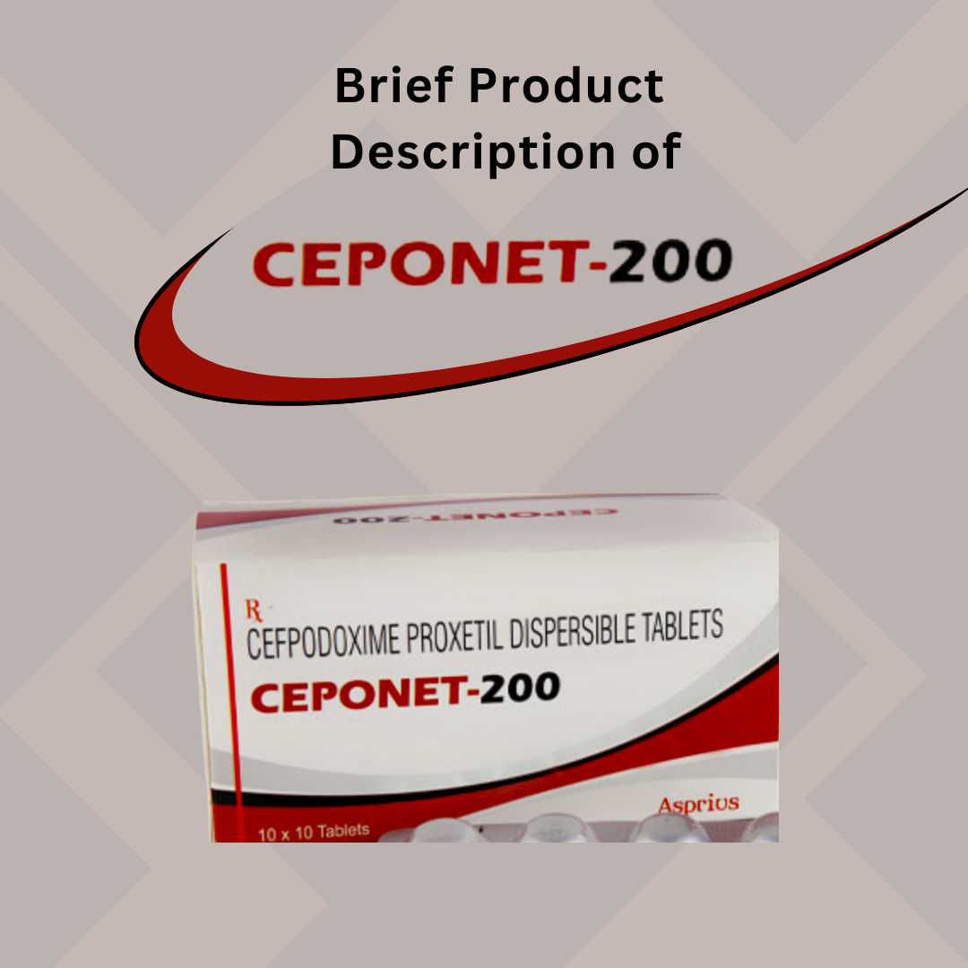 Brief Product Information on CEPONET-200