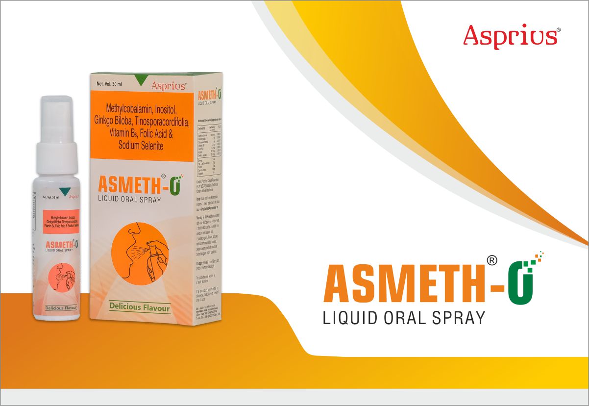 Methylcobalamin - ASMETH-O Vitamin B12 oral spray