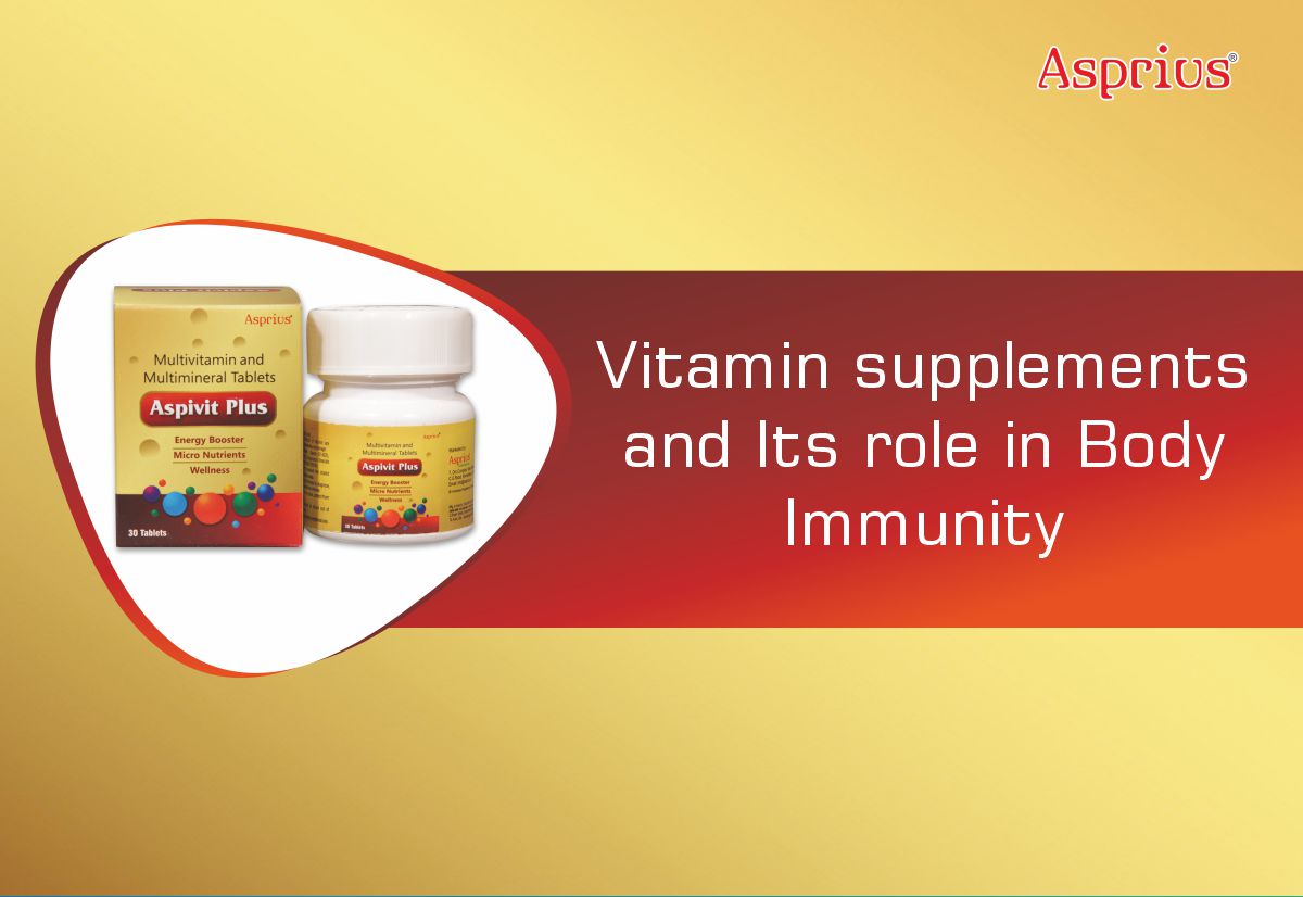 Vitamin supplements and Its role in Body Immunity